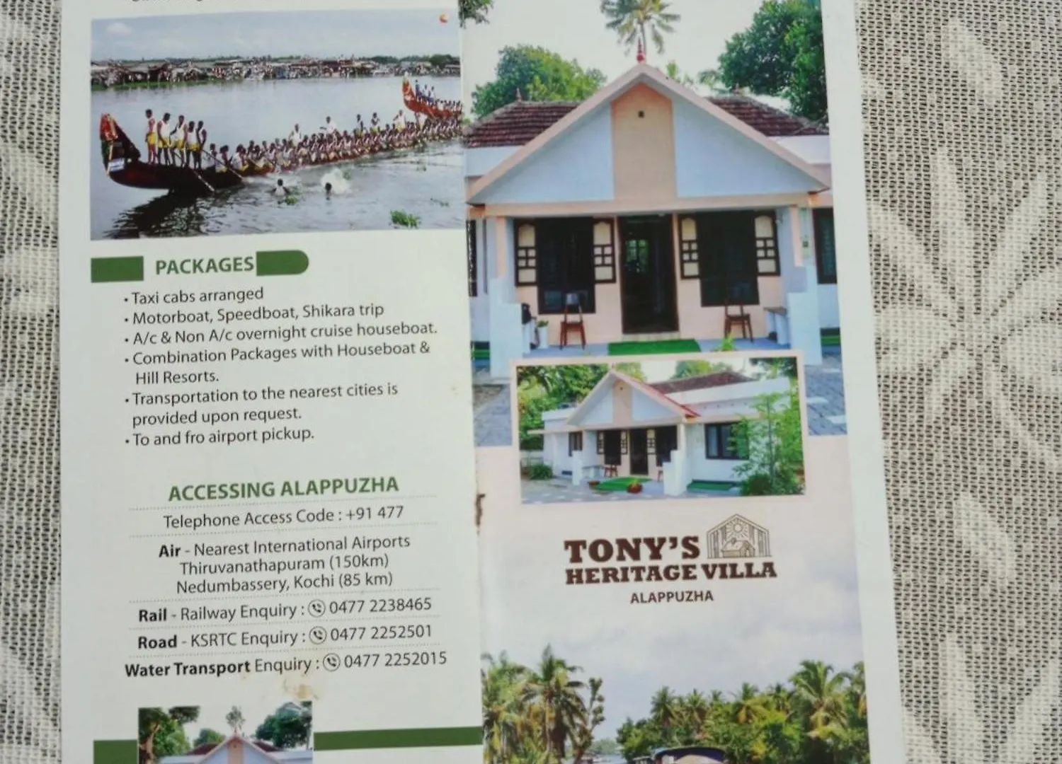 Tonys Heritage Villa Alappuzha Guest house